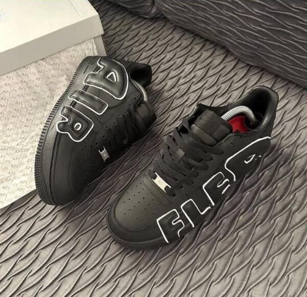 Cactus Plant Flea X Nike Air Force 1 Triple Black Sneakers