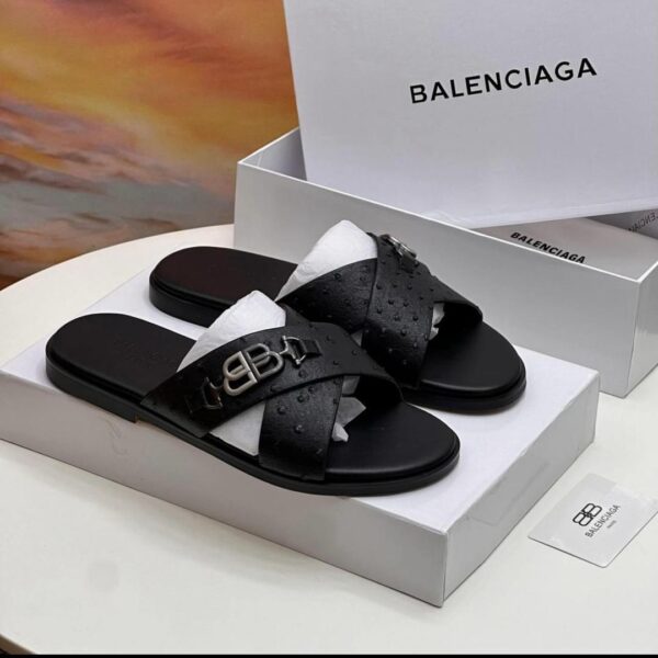 Balenciaga luxury slides