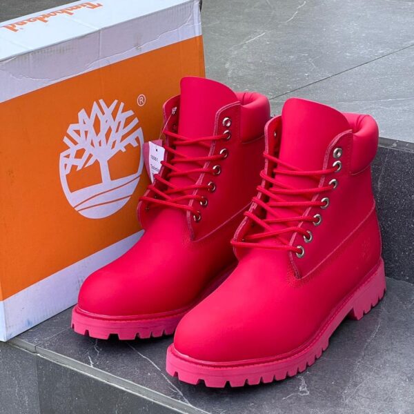 Premium Timberland Boot (Red)