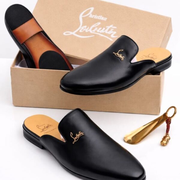 Men's Luxury Leather Mules