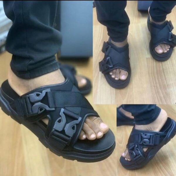 Urban Tech Slide Sandals – Stealth Black