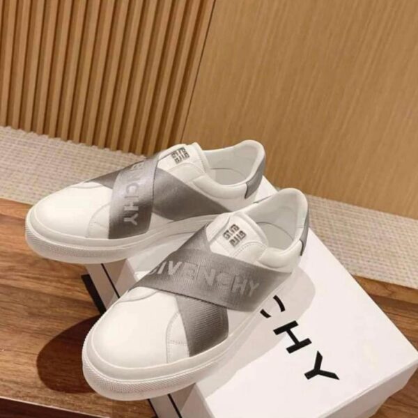 Band Logo Strap Slip-On Sneaker