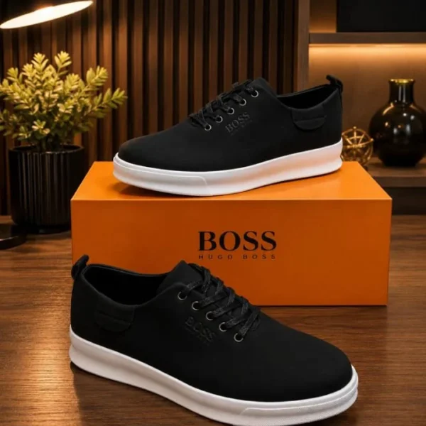 BOSS Minimalist Sneakers - Black