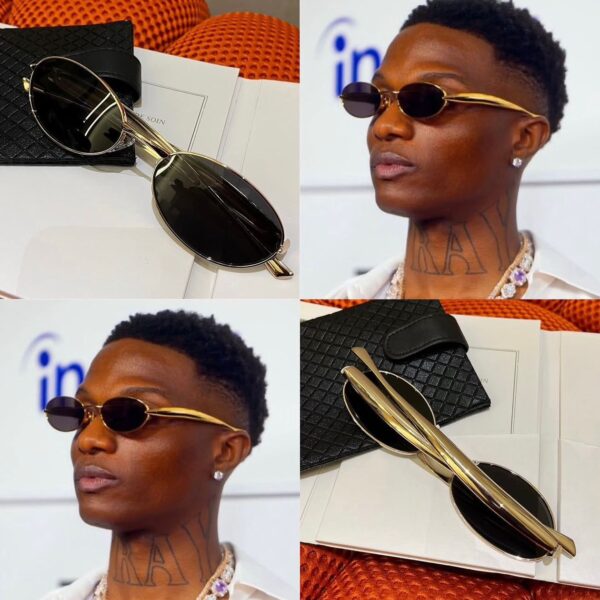 Bottega Veneta oval sunglasses