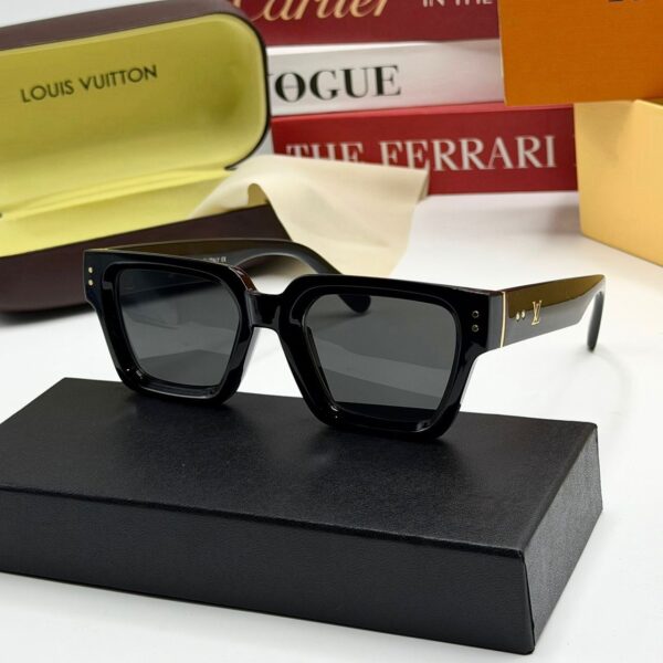 Louis Vuitton black acetate sunglasses