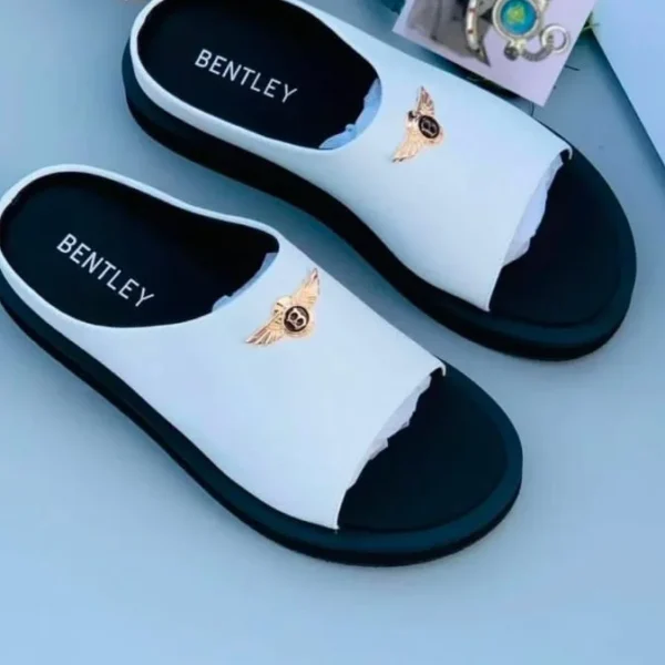 Luxury White Bentley Slides